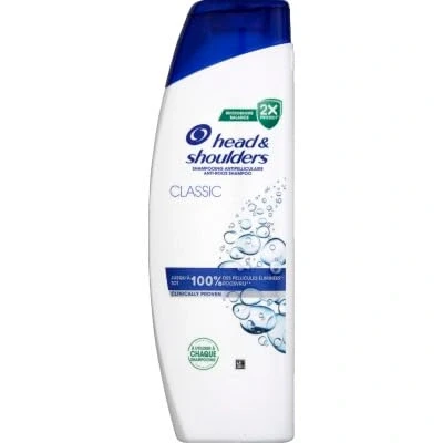 Afbeelding van Head &amp; Shoulders Klassieke anti roos shampoo de fles van 330 ml