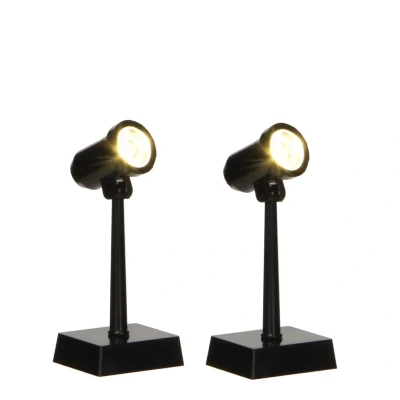 Afbeelding van Twee spotjes 3x2x7 cm Luville
