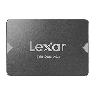 Afbeelding van Lexar NS100 2,5 inch SATA III 6 Gb/s SSD 2 TB intern, harde schijf tot 550 MB/s lezen, interne voor laptop, desktop/pc (LNS100 2TRB)