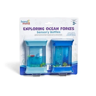 Afbeelding van hand2mind Learning Resources Ocean Forces, Sensorisch Speelgoed, Leeftijden 3+, Kalmerende Fidget, 2 Buizen, 96018