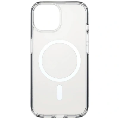 Afbeelding van Black Rock Mag Clear Case Backcover Apple iPhone 15 Transparant