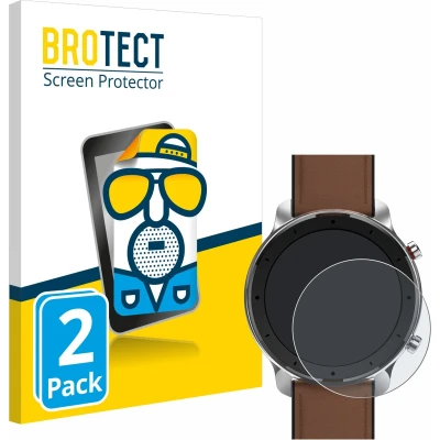 Afbeelding van BROTECT Antireflecterende schermbeschermer mat, Smartwatch beschermfolie, Grijs