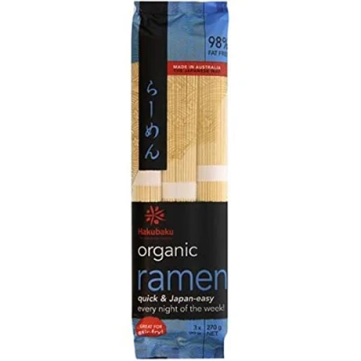 Image de Hakubaku Pâtes japonaises Bio Ramen 270 g