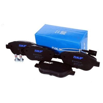Afbeelding van SKF VKBP 80217 E Remblokkenset Incl. slijtage waarschuwingscontact FIAT: Fiorino MPV, Croma Van