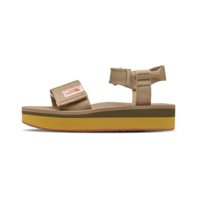 Afbeelding van The North Face Skeena Sandalen met plateauzool, Dames, Maat: 39, Sahara iron bronze Kunststof