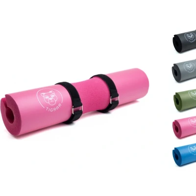 Afbeelding van Tigrar Barbell pad Halterstang Hip Thrust Roze Foam 2 straps