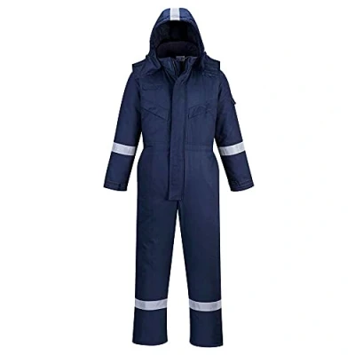 Afbeelding van Winteroverall Vlamvertragende Antistatische FR53 Blauw Portwest