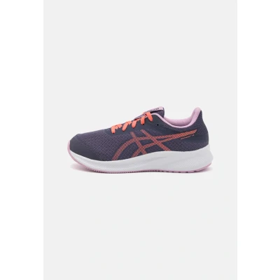 Afbeelding van Asics Patriot 13 Unisex Hardloopschoenen voor op de weg kinderen, Maat: 35, Indigo fog/papaya Textiel/ synthetisch