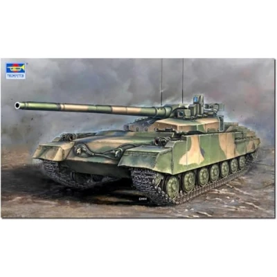 Afbeelding van 1:35 Trumpeter 09607 Russian Object 490A Tank Plastic Modelbouwpakket