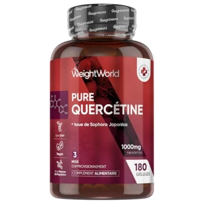 Afbeelding van WeightWorld Quercetine 500 mg 180 capsules voor 6 maanden krachtige antioxidant
