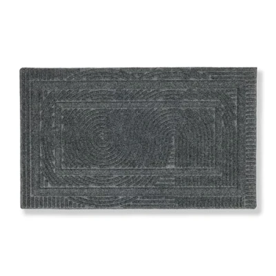 Afbeelding van Astra Deurmat voor buiten, antislip, vuilafstotend, weerbestendig, buitentapijt entree, 40 x 60 cm, lus grijs