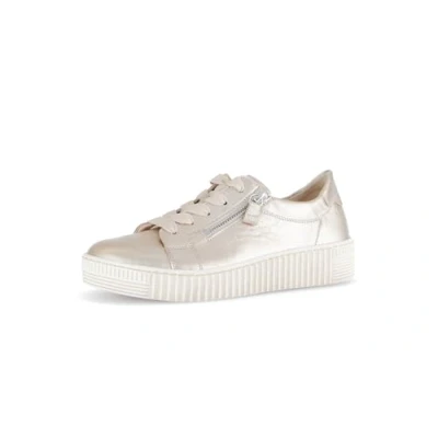 Afbeelding van Gabor Sneakers laag, Dames, Maat: 35, Rose gold Leer