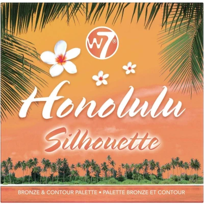 Afbeelding van W7 Bronze &amp; Contour Palette Honolulu Silhouette