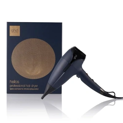 Image de ghd Sèche cheveux Helios professionnel (Bleu) Puissant et précis sans frisottis 30% plus brillants Recommandé par les coiffeurs Idéal tous types de