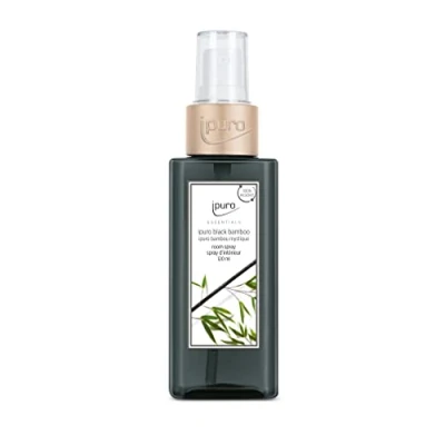 Afbeelding van ipuro black bamboo roomspray huis parfum kamerspray