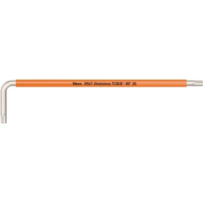 Afbeelding van WERA 3967 SXL HF TORX Multicolour stiftsleutelstiftsleutel met vasthoudfunctie, lang, RVS, TX 30 x 195 mm 05022687001