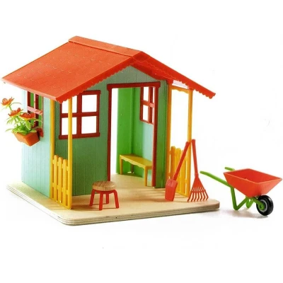Afbeelding van Djeco poppenhuis tuinhuisje
