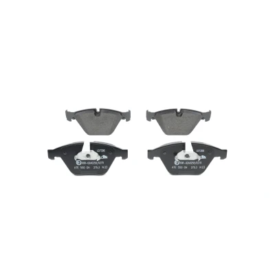 Afbeelding van ATE 13.0470 7306.2 Remblokkenset Geschikt voor slijtage waarschuwingscontact, Excl. waarschuwingscontact BMW: 5 Saloon, Touring, 7