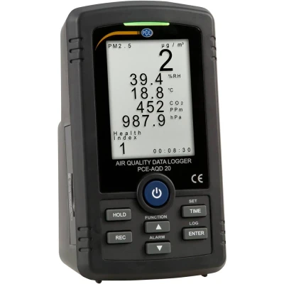 Afbeelding van PCE Instruments AQD 20 Fijnstofmeter Temperatuur, Vochtigheid, Koolstofdioxide, Luchtdruk