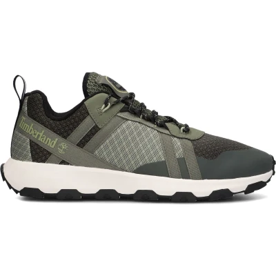Afbeelding van Timberland Winsor Trail Sneakers laag, Heren, Maat: 42, Dark green mesh Textiel