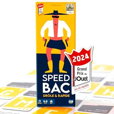 Afbeelding van ATM Gaming Speedbac snel en waanzinnig gezelschapsspel 2 tot 7 spelers familie vrienden gemaakt in Frankrijk