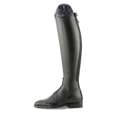 Image de Petrie Bottes d&#039;Équitation Luca Noir/Bleu EU 39 LX