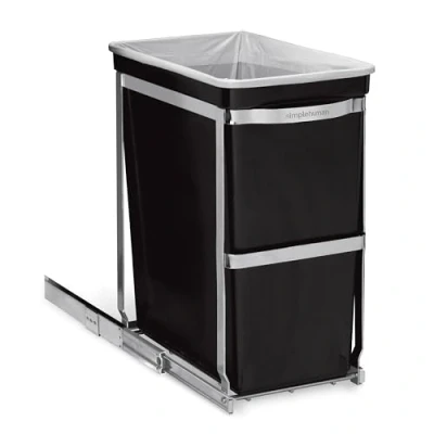 Afbeelding van Afvalemmer Inbouw Pull Out, 30 liter Simplehuman