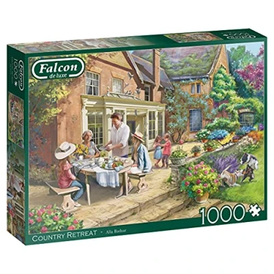 Afbeelding van Falcon puzzel Country Retreat Legpuzzel 1000 stukjes