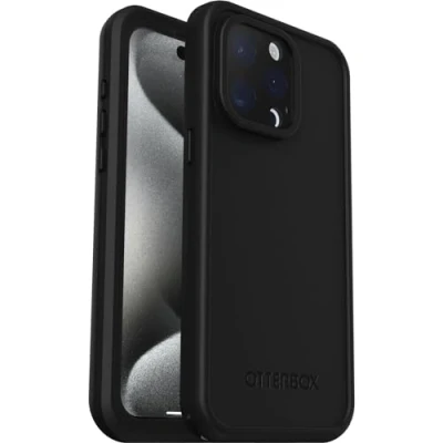 Afbeelding van Otterbox Fre case Geschikt voor iPhone 15 Pro Max Zwart