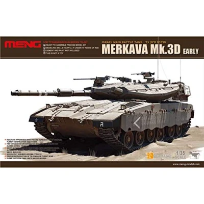 Afbeelding van MENG Model 1/35 Merava Mk. 3D, voortijdig, MGK TS1, kleurrijk