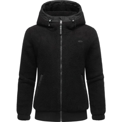 Afbeelding van Ragwear Cousy Fleecejas, Dames, Maat: 3XL, Black