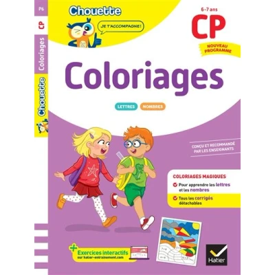 Image de Coloriages CP Cahier de soutien nouveau programme