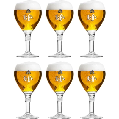 Afbeelding van Leffe Bierglazen 250 ml 6 Stuks