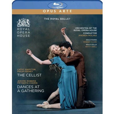 Afbeelding van The Royal Ballet Andrea Molino Dances At A Gathering/The Cellist (Blu ray)