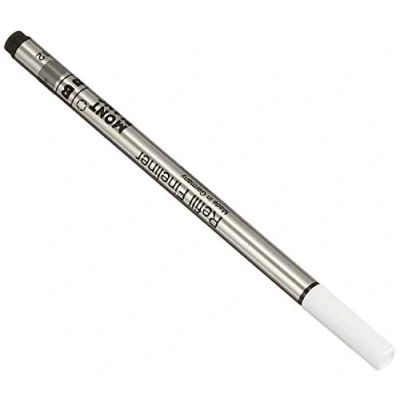 Afbeelding van Montblanc 105170 Navulverpakking voor fijne vilt/rollerball 2 x Mystery Black zwart B maat L