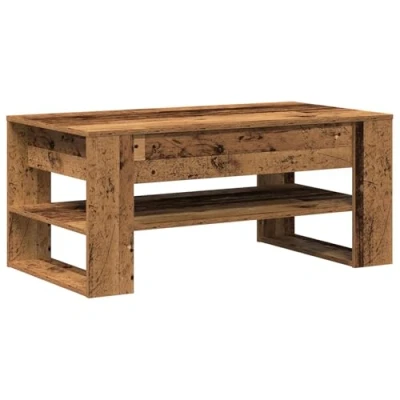 Afbeelding van vidaXL Salontafel Oude Hout Middelgroot Rechthoekig