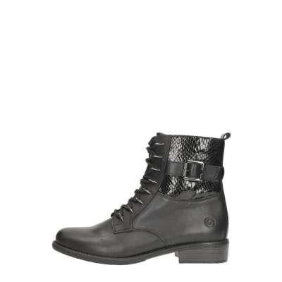 Afbeelding van Remonte Dames Veterboot D0F72 01 Zwart Maat 36