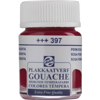 Afbeelding van Talens Plakkaatverf Extra Fijn Flacon Van 16 Ml, Permanentroze (magenta)