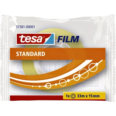Afbeelding van Plakband TESA 15 mm 33 m Transparant (30 Stuks)