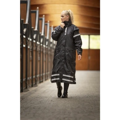 Afbeelding van EQUITHÈME Regenjas Ridercoat Zwart XL