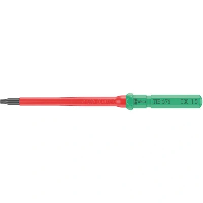 Afbeelding van WERA 05006535001 Kraftform Kompakt VDE wisselkling voor TORX schroeven 3062 i SB, RVS, PH 1 x 157 mm