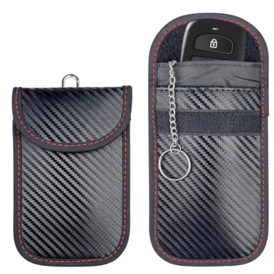 Afbeelding van Tekenewbse Faraday 2 stuks beschermhoes voor autosleutels, 14 x 9 cm