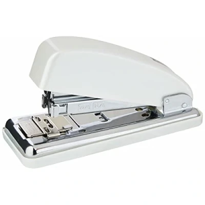 Afbeelding van Petrus 626833 Klassieke metalen nietmachine, 30 vellen, 180 opening, WOW serie, wit