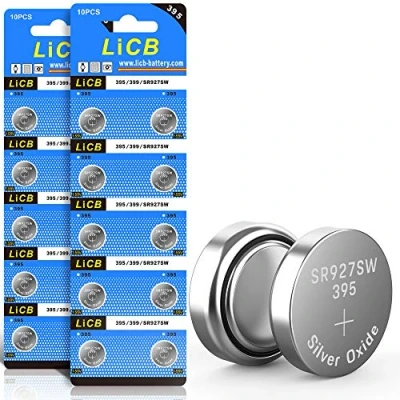 Afbeelding van LiCB SR927SW 395 AG7 LR927 399 V395 knoopcelbatterijen, 1,5 V, 20 stuks