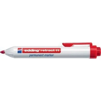 Afbeelding van Permanent Retract 11 Edding 04 rood