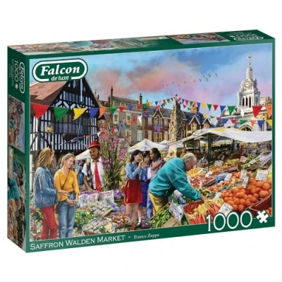 Afbeelding van Falcon Legpuzzzel Saffron Walden Market, 1000st.