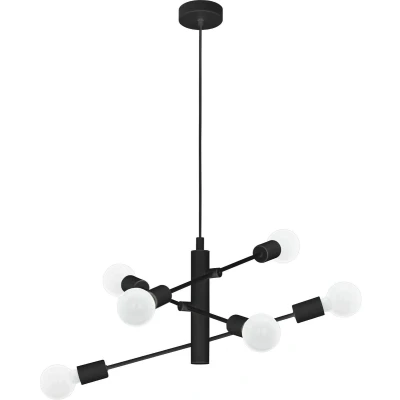 Afbeelding van EGLO Gradoli 1 Hanglamp E27 Ø 55 cm Zwart