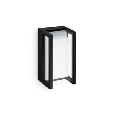 Afbeelding van Philips Pyrona 8720169266711 LED buitenlamp (wand) 12 W Zwart