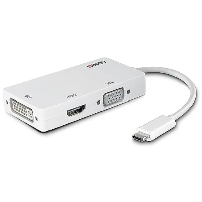 Image de LINDY convertisseur usb type c vers triple display