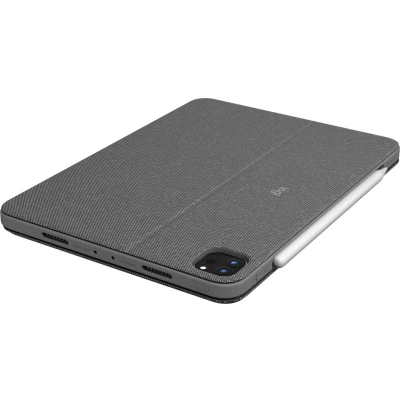 Afbeelding van Logitech Combo Touch Grijs Smart Connector QWERTY Scandinavisch